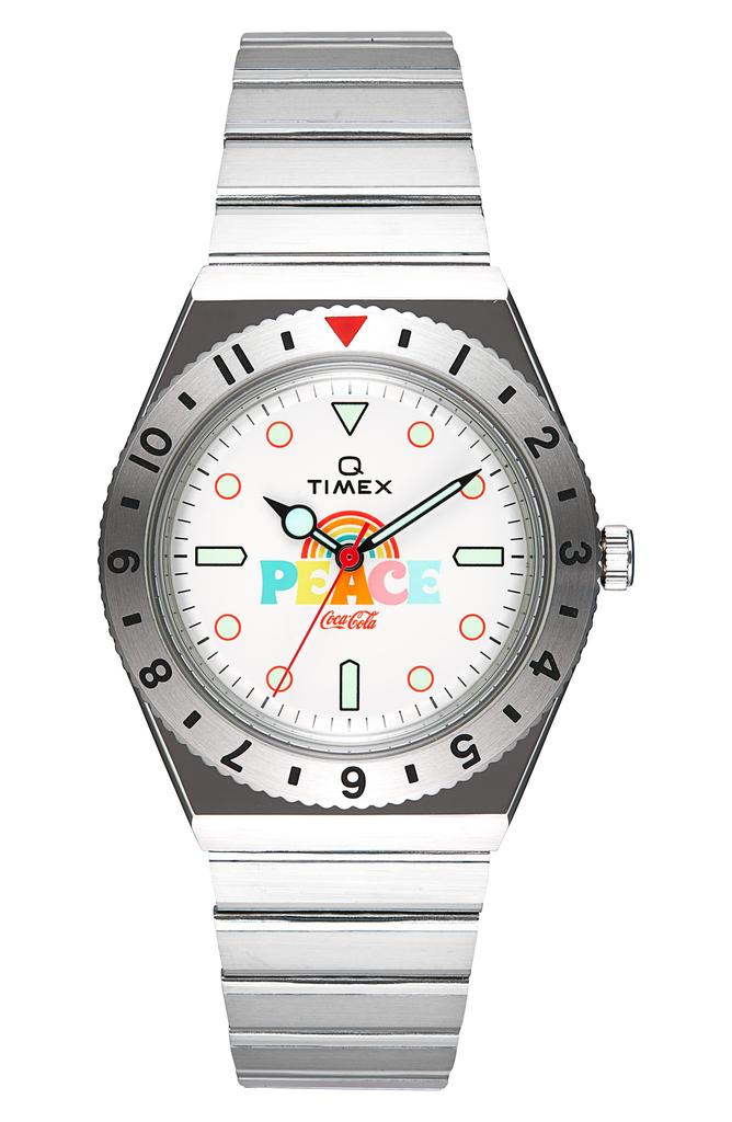 Timex x Coca-Cola Unity Bracelet Watch, 38mm