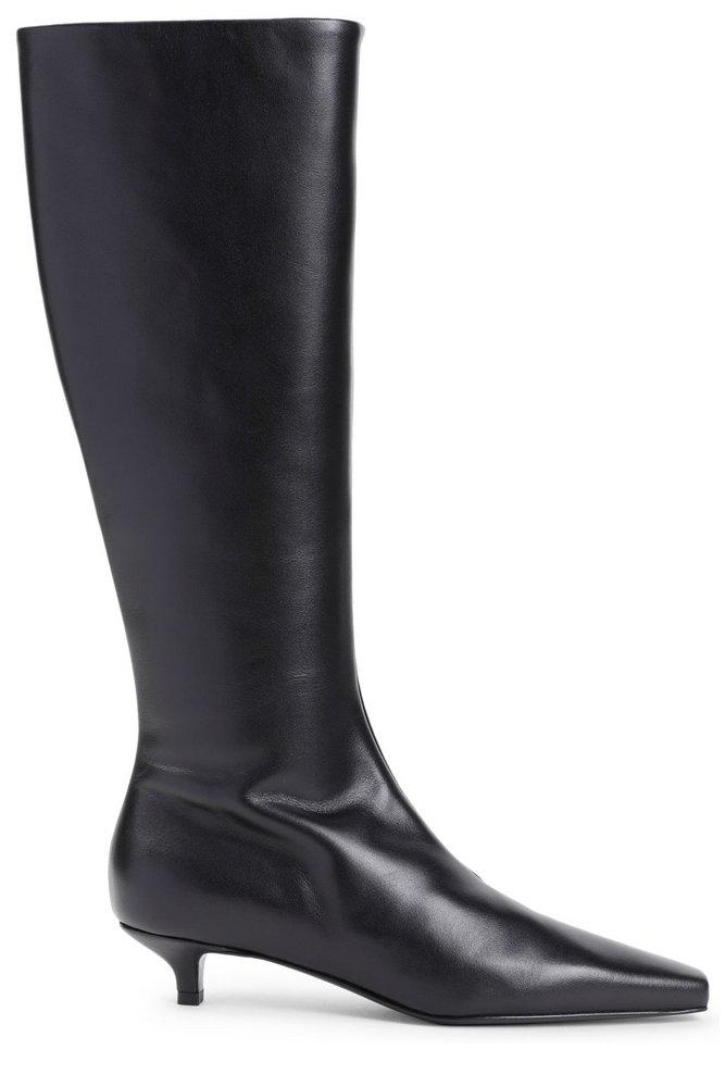 Totême Totême The Slim Knee-High Pointed-Toe Boots