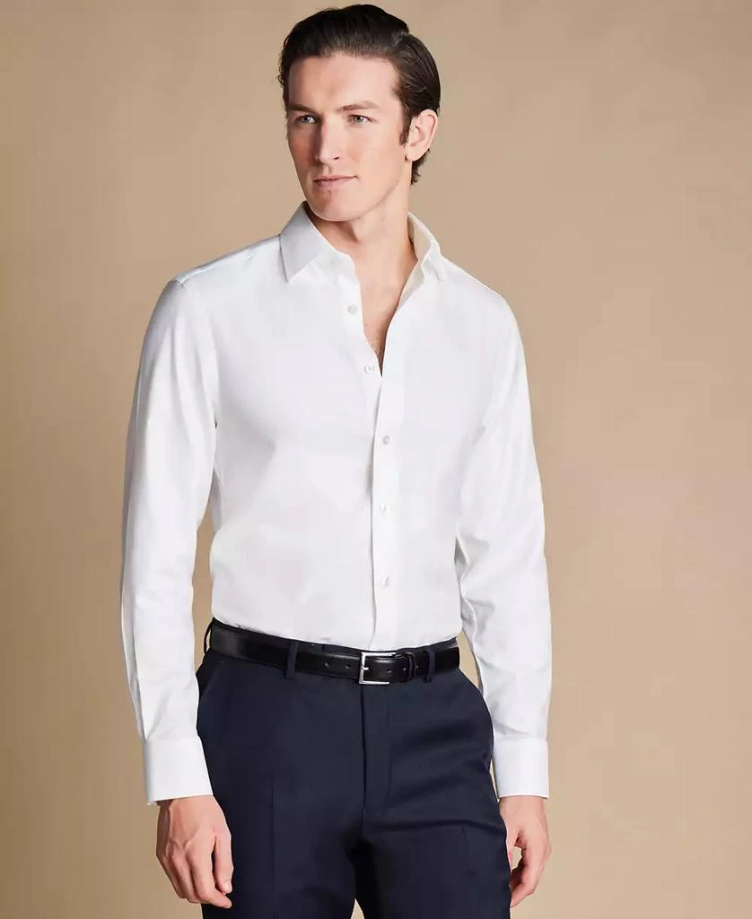 Charles Tyrwhitt Men's Slim-Fit Non-Iron Solid Dress Shirt 1
