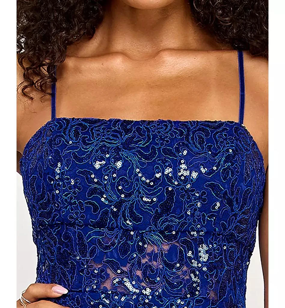 sachin and babi light blue dress Two look Tuesday, meet Fabrizia! This Sophisticated fit and flare by  @morileeofficial has a corset bodice with allover embroidered lace on  sparkle net with a chic detachable keyhole jacket. Are you