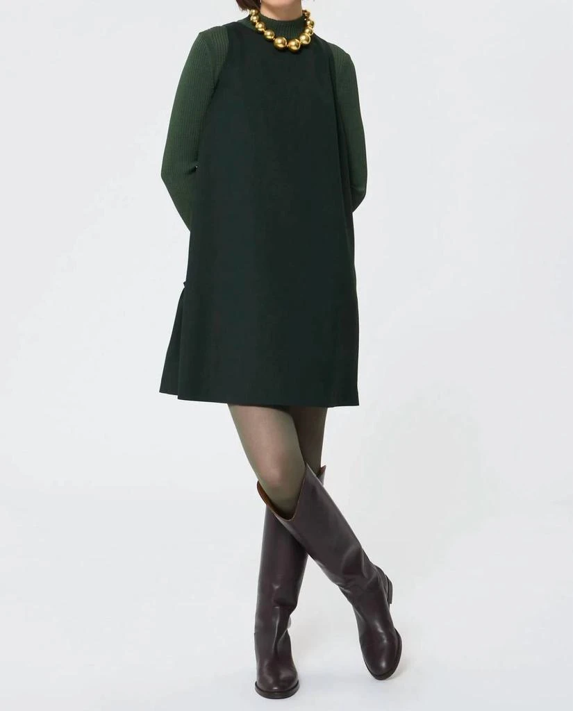 tara jarmon green dress Tara Jarmon Reba A-Line Dress – Bluefly main image 1