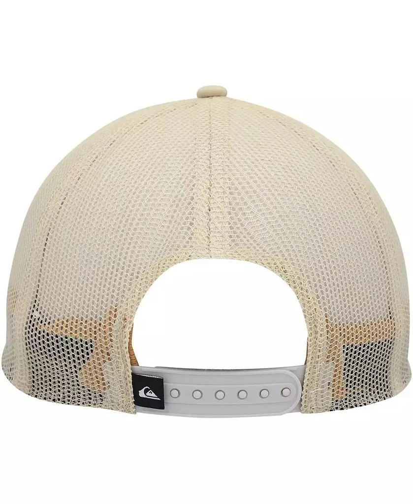 Quiksilver Men's Oatmeal Checked Out Snapback Hat 2
