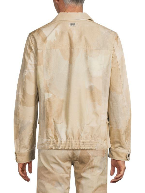 G-Star Camo Print Shirt Jacket