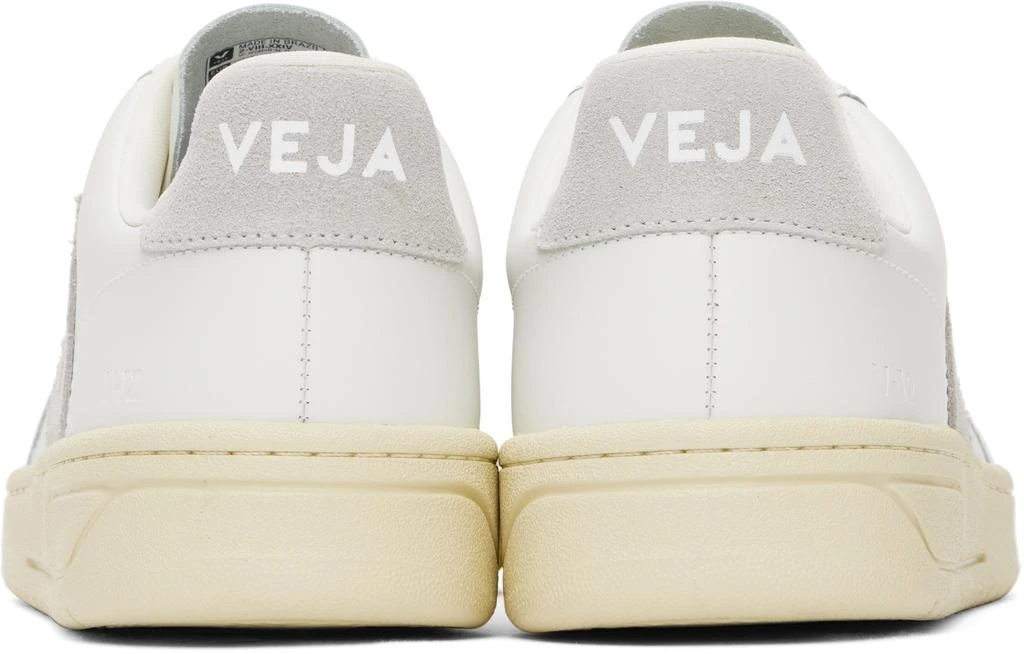 Veja White V-12 Leather Sneakers 2