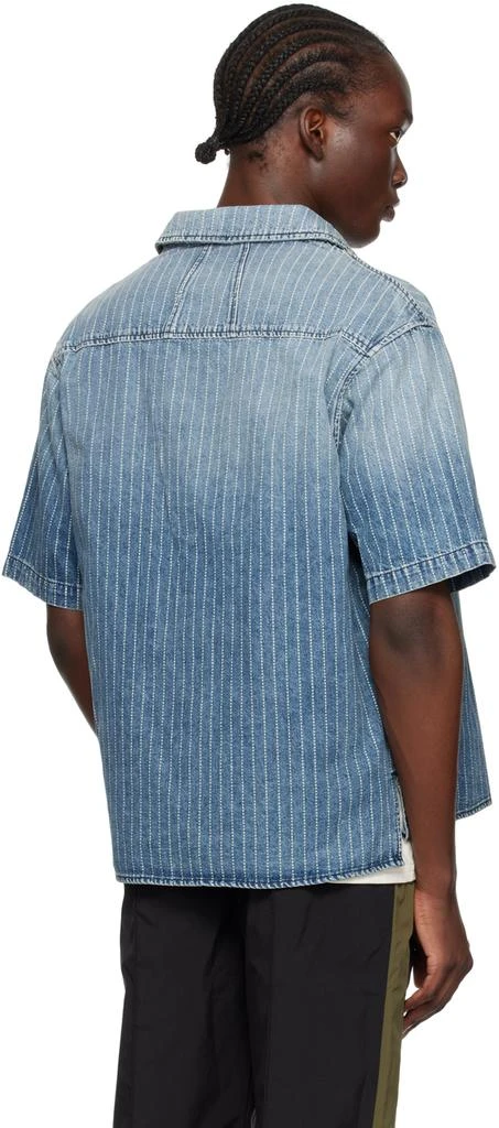 Rhude Indigo Wabash Denim Shirt 3