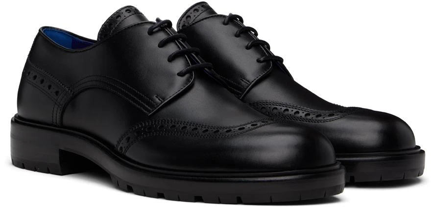 Burberry Black Leather Soho Derbys 4