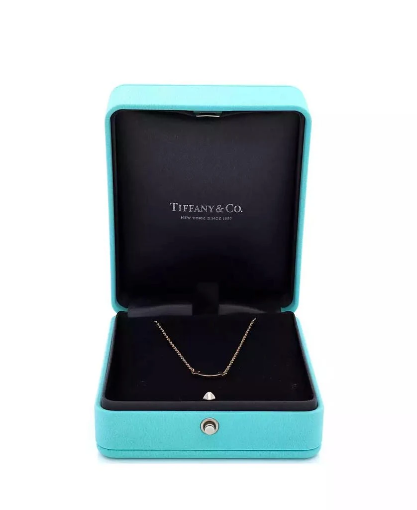 Pre-Owned Tiffany
Co T Smile Pendant Necklace 2