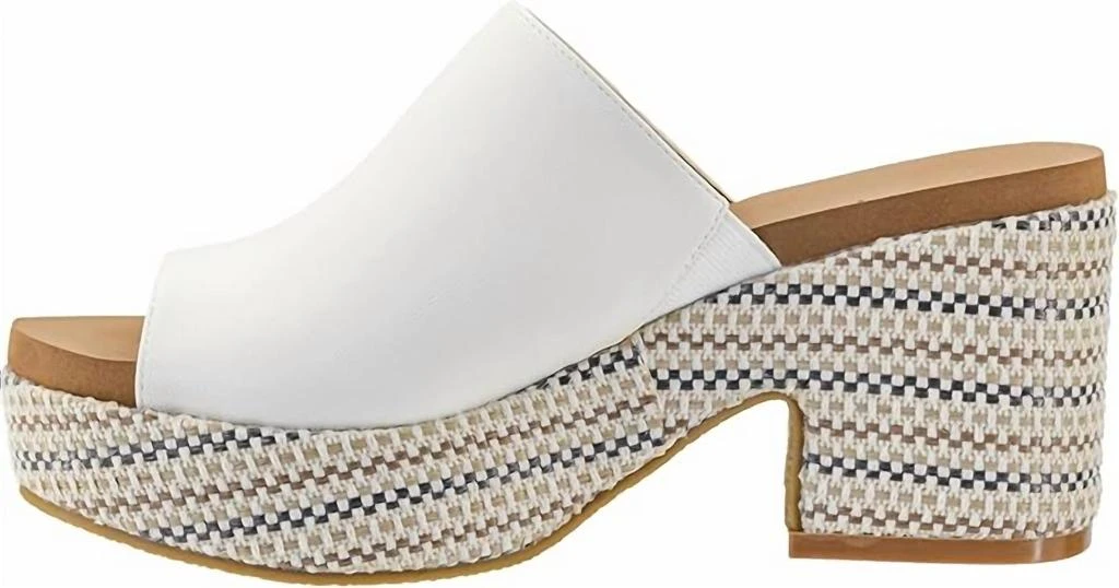 Corkys Footwear Women
s Totally Buggin Wedges In Ivory