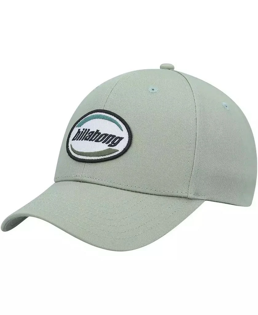 Billabong Men's Green Walled Snapback Hat 1
