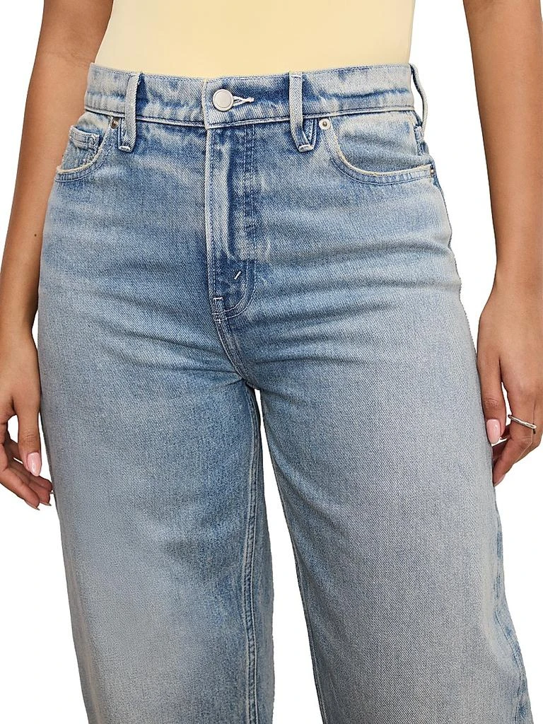 Good American Good Barrel Relaxed Jeans 6