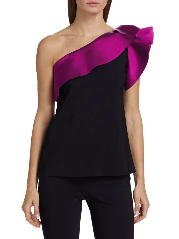 Chiara Boni La Petite Robe Kikina One-Shoulder Top 1