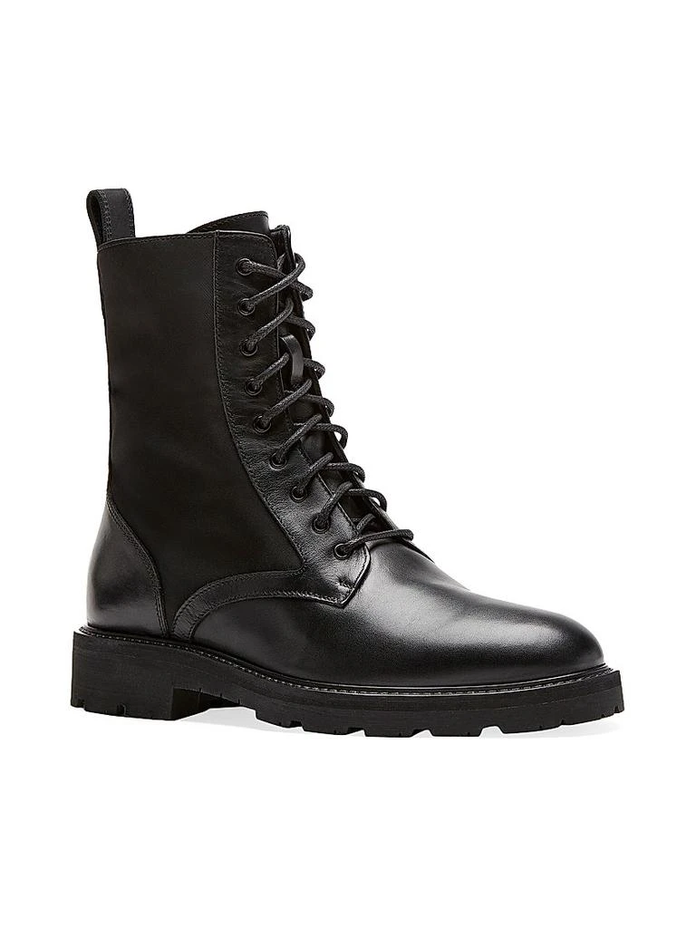 La Canadienne Quint 40MM Leather & Nylon Booties 2