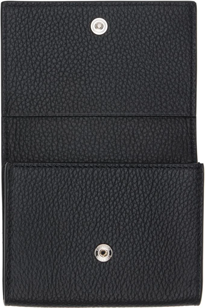 Tom Ford Black Soft Grain Leather Slim Card Holder 3