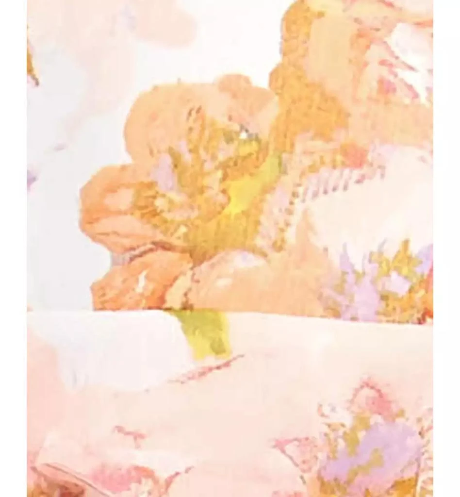 SENI & CADE Juniors' Floral Asymmetric Ruffle Dress 5