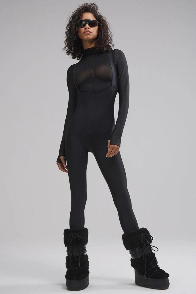 Alo Airlift Winter Warm Ski Time Bib - Black 1