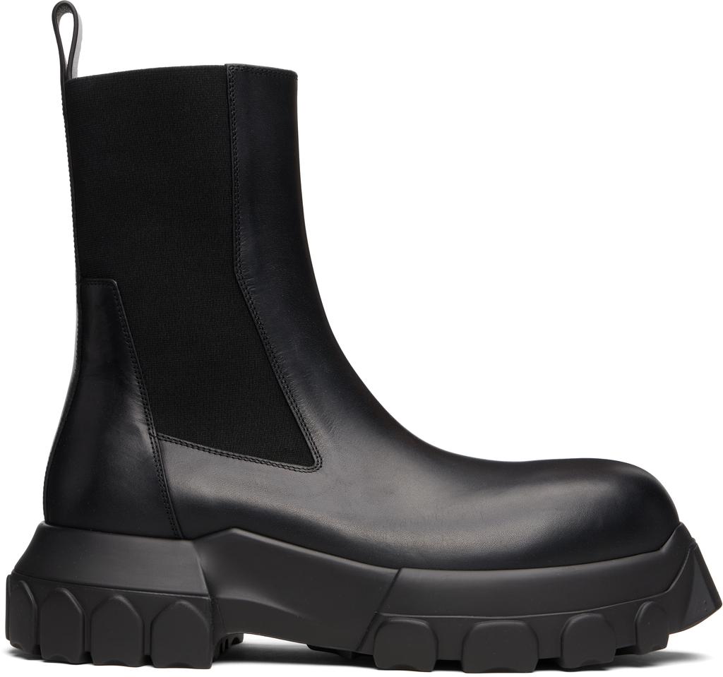 Rick Owens Beatle Bozo Tractor boots - men - - - Black