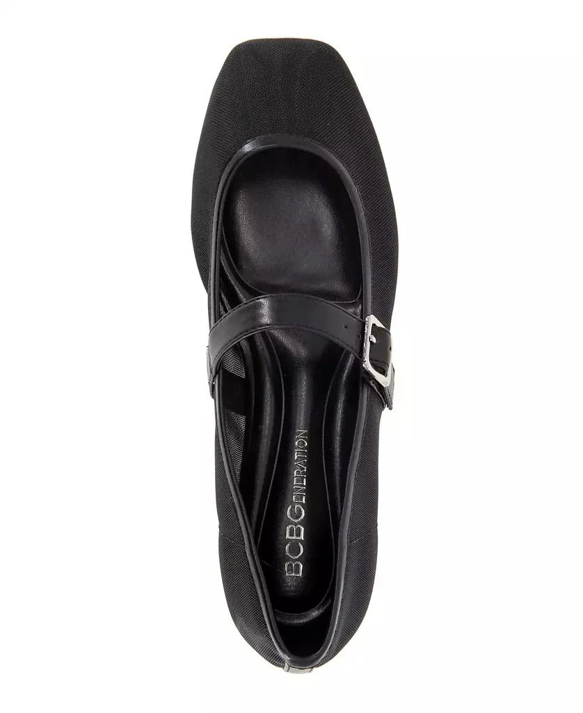 BCBG Women's Harpin Mary Jane Ballet Flats 4