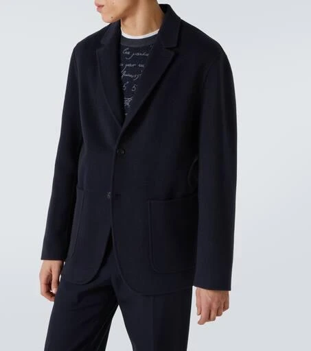 Berluti Scritto reversible wool and cashmere blazer 3
