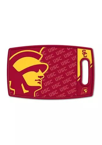 YouTheFan Ncaa Usc Trojans Logo Series Cutting Board 1