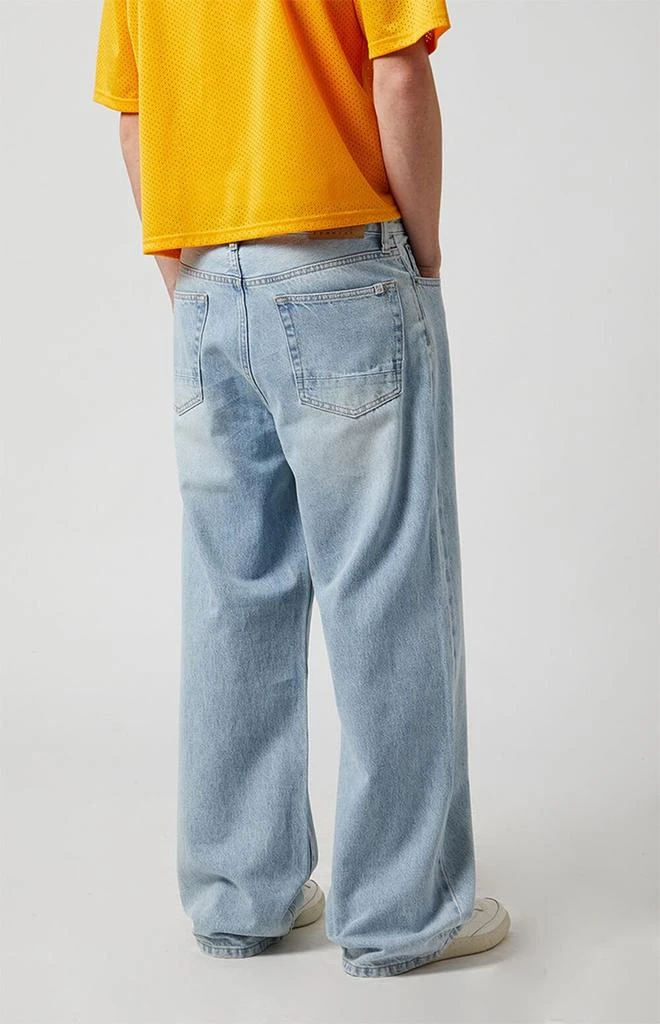 PacSun Indigo Drawstring Extreme Baggy Jeans 4