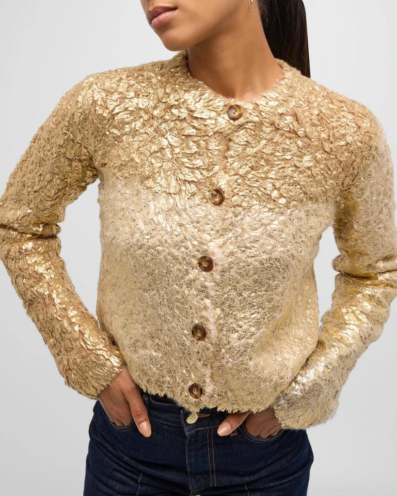 Ulla Johnson Keira Metallic Cardigan 5