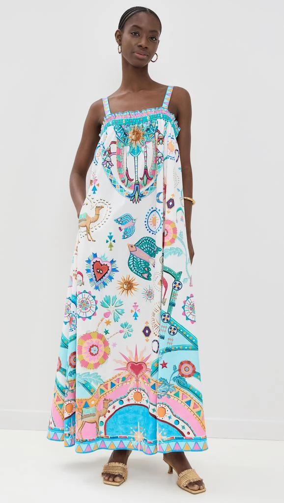 Camilla Wide Strap Sundress 4