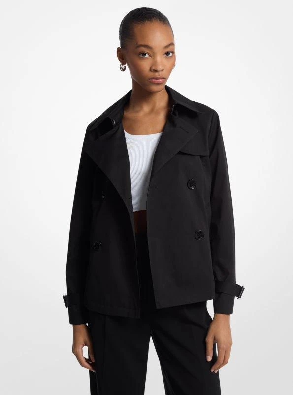 Michael Kors Cropped Trench Coat