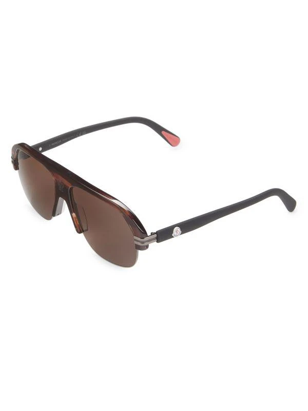 Moncler 57MM Aviators - New with box Moncler Glasses Frames ML0121 030 57mm Unisex Gold Pilot  main image 4