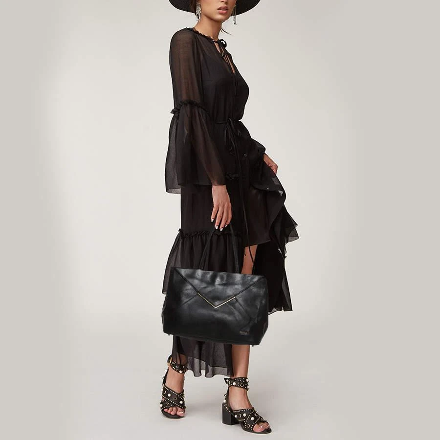 Furla Furla Black Leather Kelis Tote 2