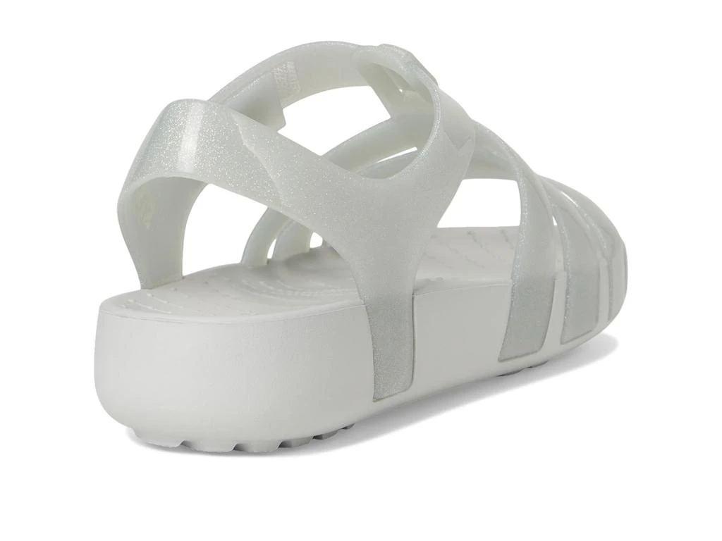 Crocs Isabella Glitter Sandal (Little Kids/Big Kids) 5
