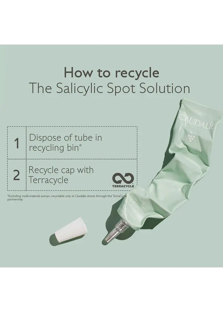 Caudalie Vinopure Salicylic Spot Solution 15ml 6