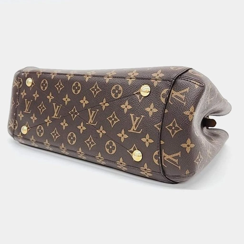Louis Vuitton Louis Vuitton Brown Monogram Canvas Montaigne GM Satchel Bag 4