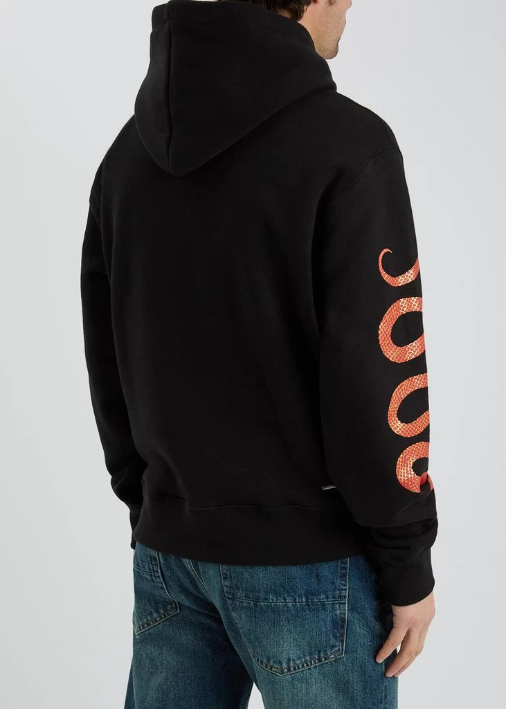 AMIRI Snake hooded cotton sweatshirt 3