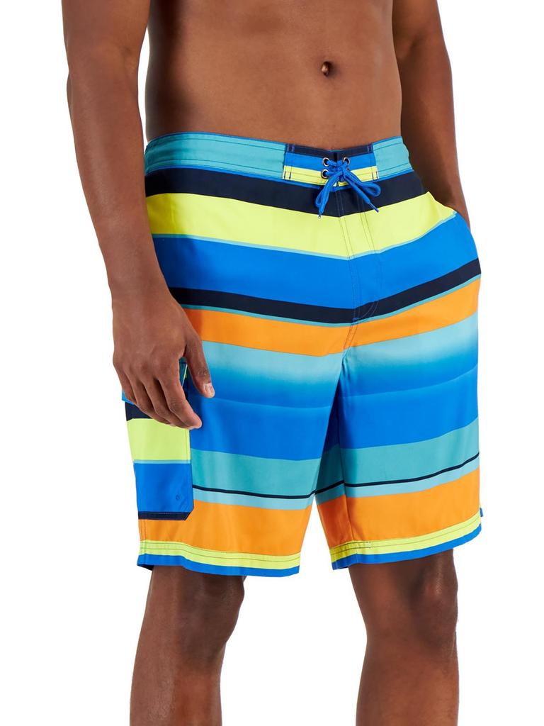 Club Room Mens Polyester Swim Trunks