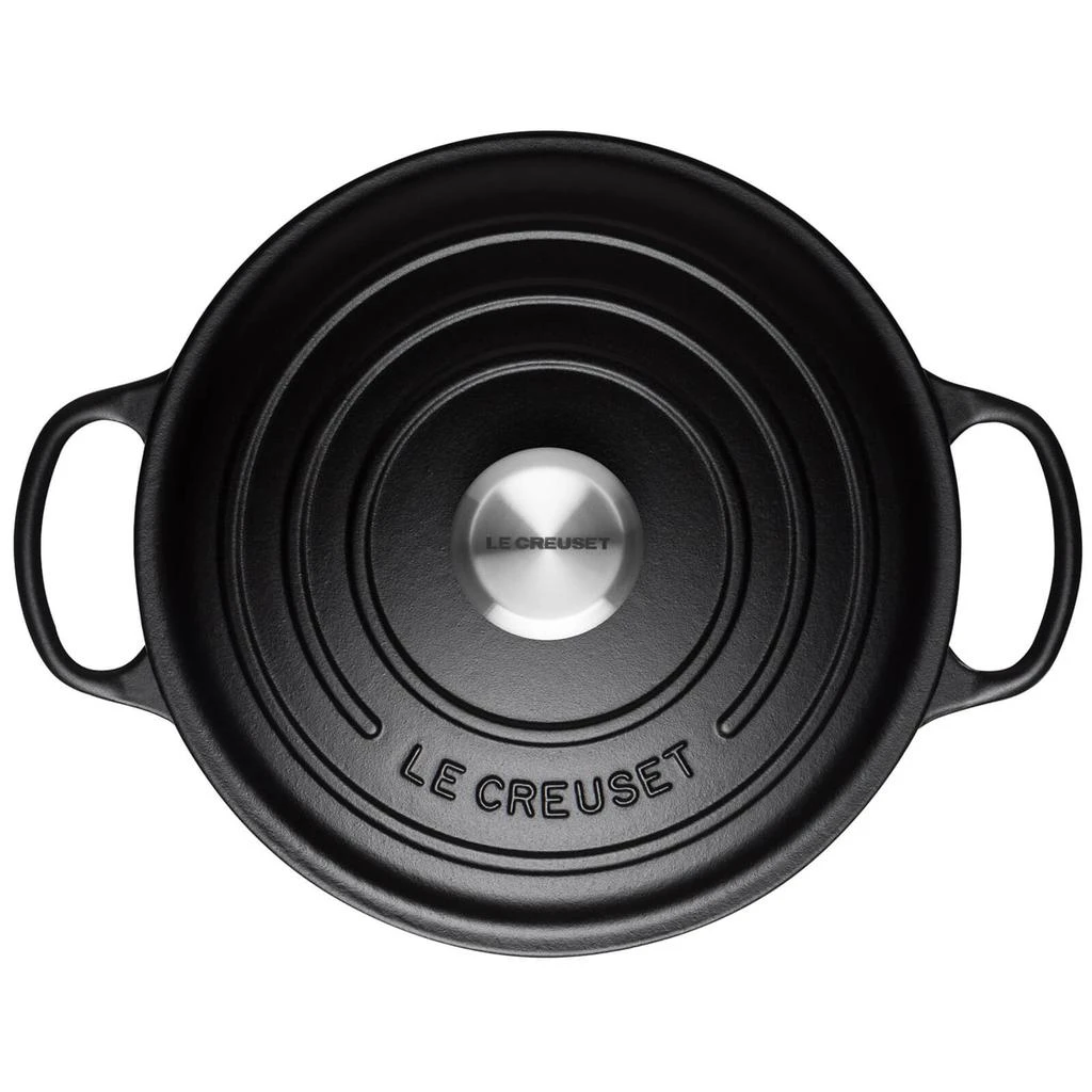 Le Creuset Signature Cast Iron Round Casserole - 20cm - Bamboo Green 2