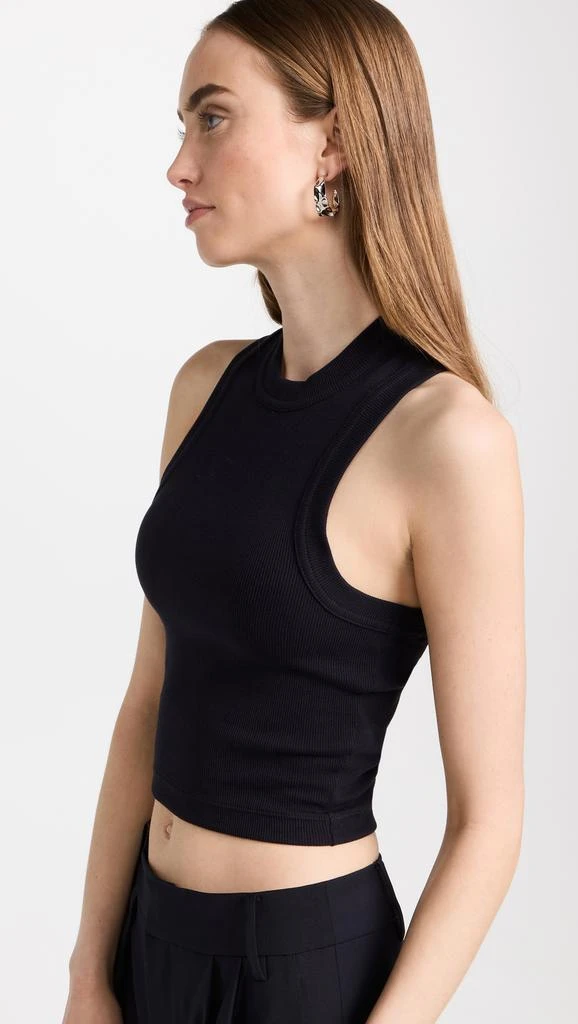 Tibi Ribbed T Cropped Tank 3