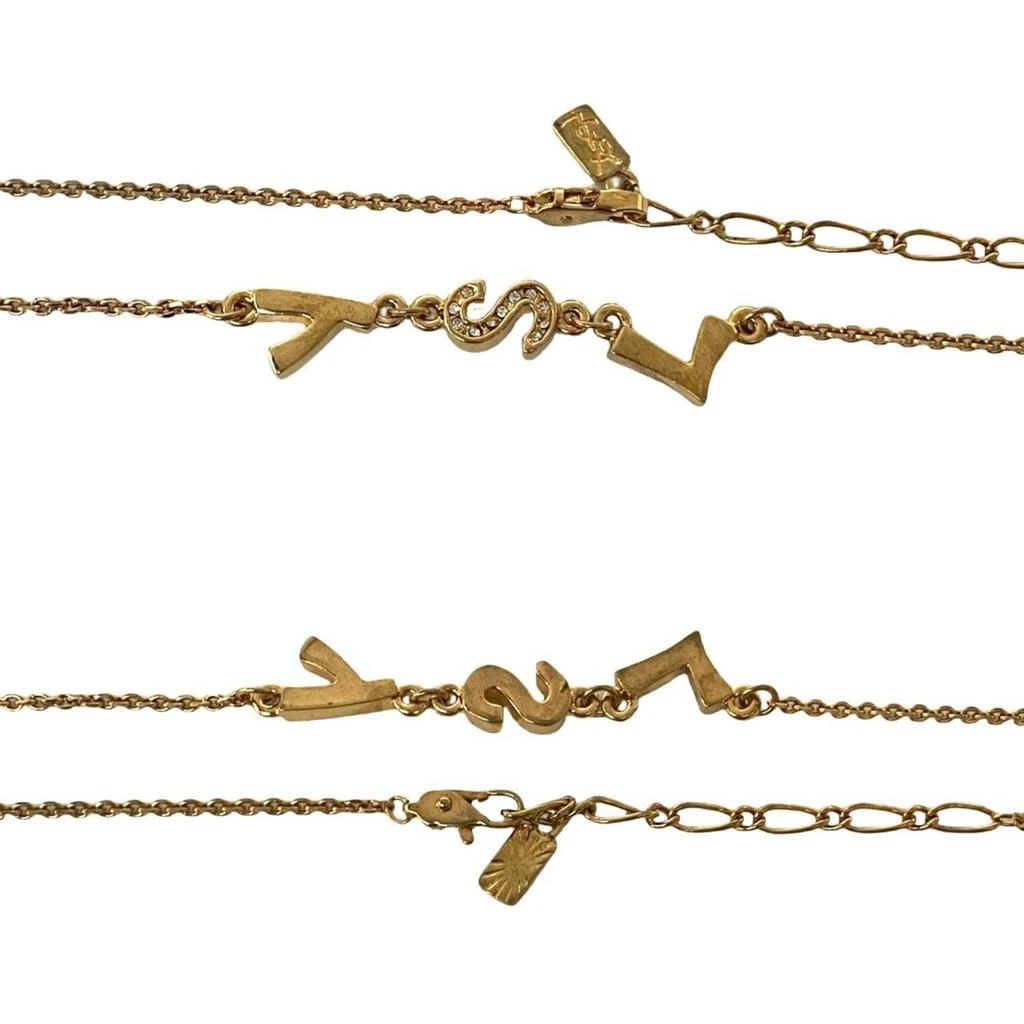 Yves Saint Laurent Plating Necklace (Pre-Owned) 3