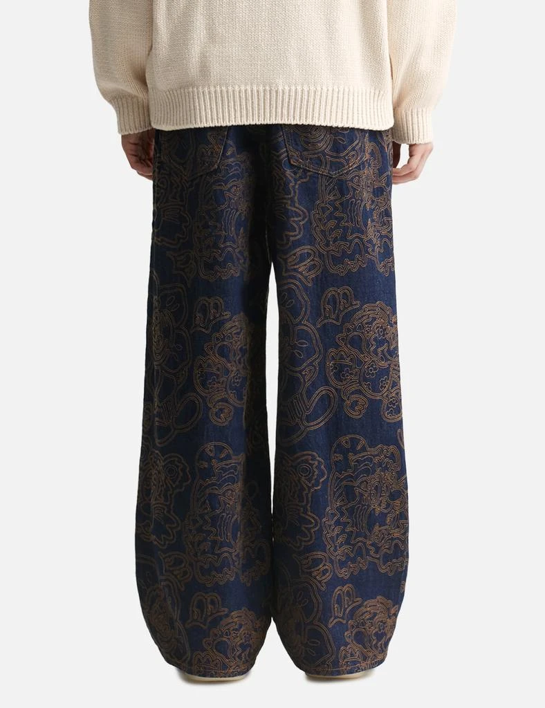 Kenzo 'KENZO VERDY MARKET' Baggy Fit Jeans 4