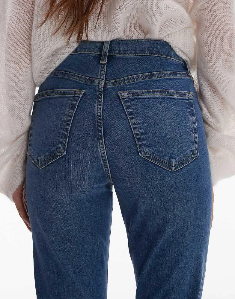 Topshop Topshop Jamie high rise skinny jean in mid blue 4