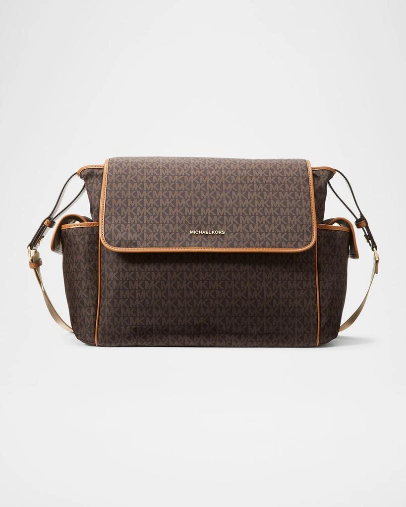 Michael Kors Large Monogram Diaper Bag 1