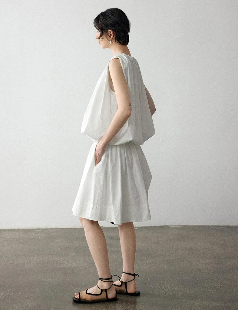 Pixie Market White Puff Parachute Top-PREORDER 2