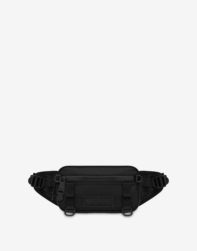 Moschino Multipocket Nylon Belt Bag