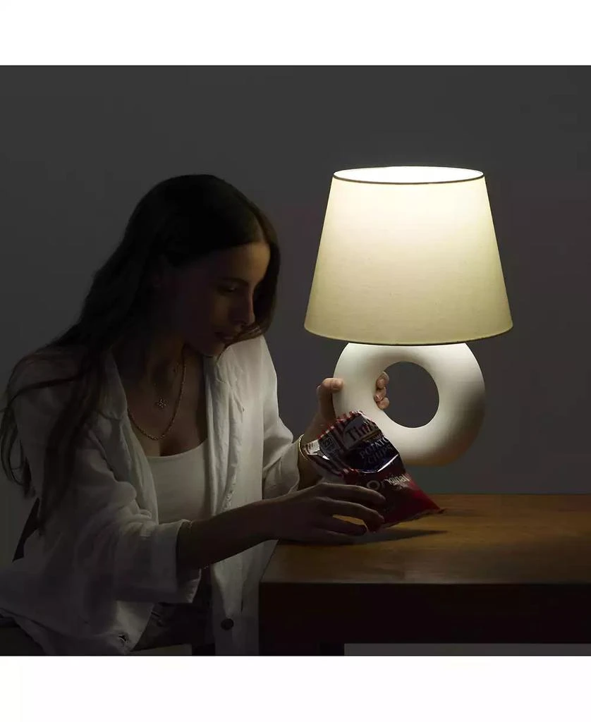 Brightech Chloe 15.5" Ceramic Contemporary LED Table Lamp 3