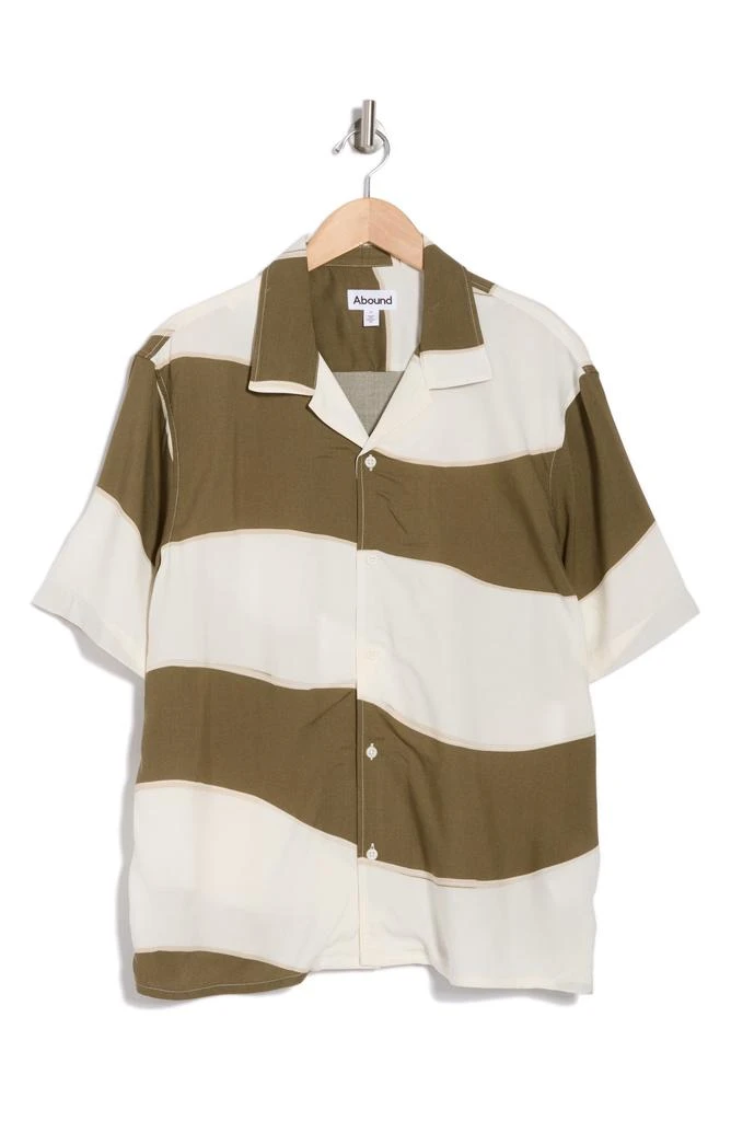 Abound Wavy Stripe Camp Shirt 3