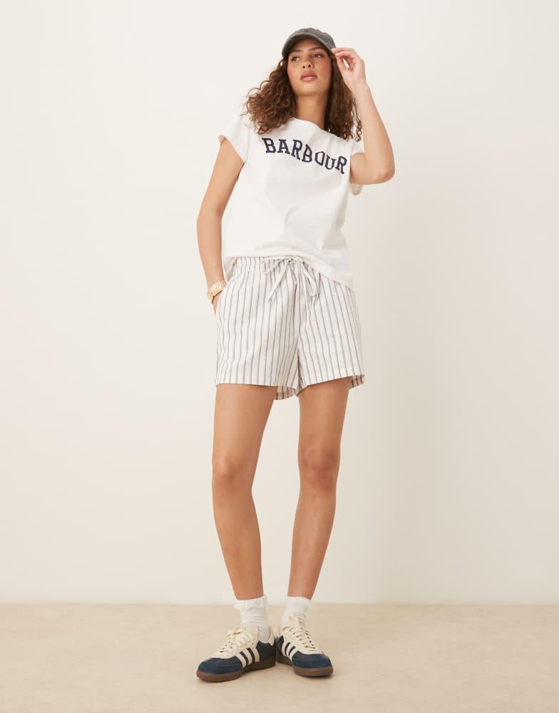 Barbour Barbour Northumberland classic t-shirt in white