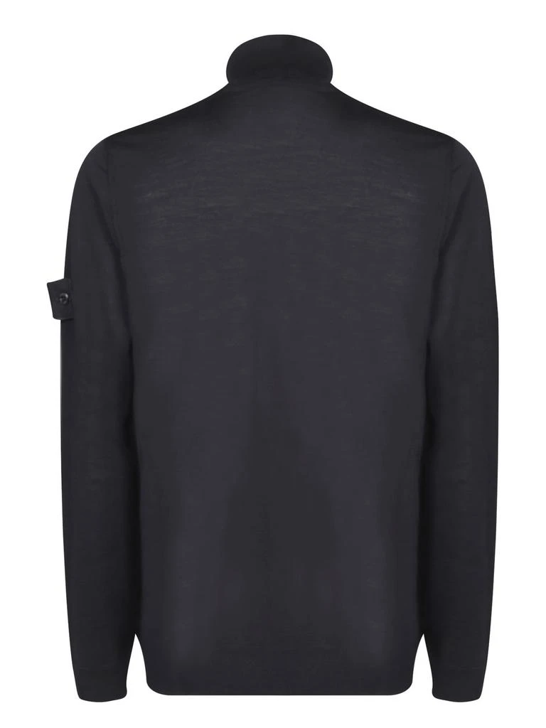 Stone Island Stone Island Logo Patch Roll Neck Jumper 2