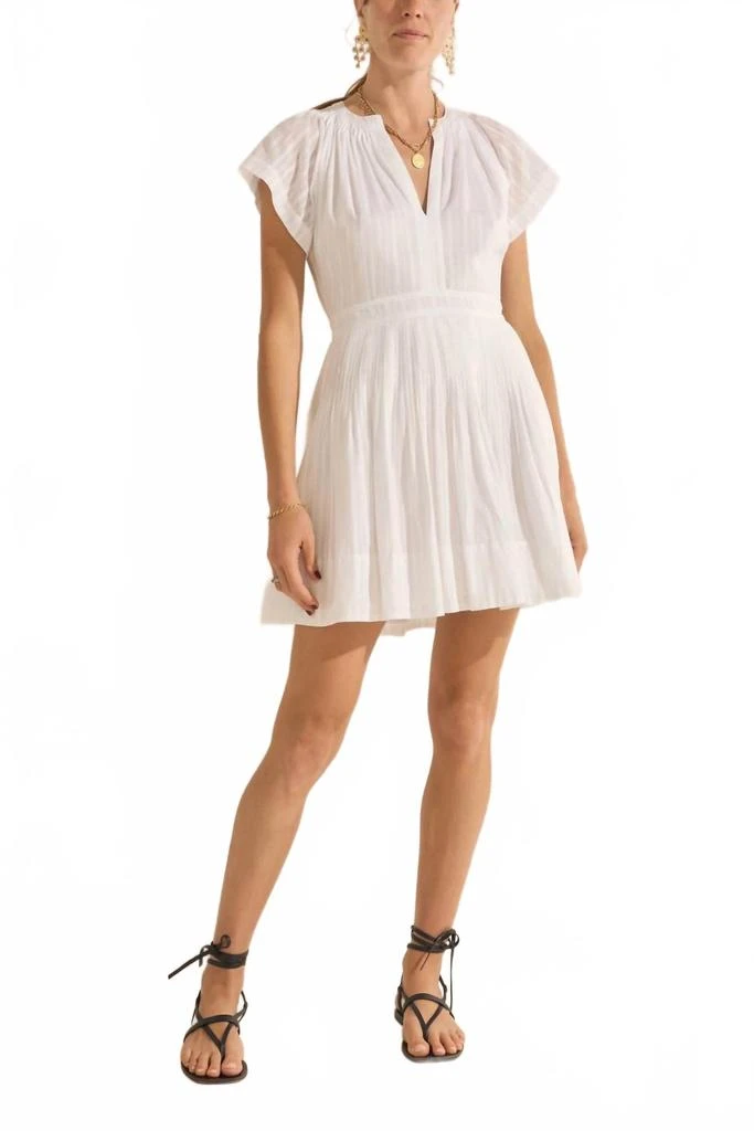 knee length dresses for ladies Adonis Mini Dress | White | Womens