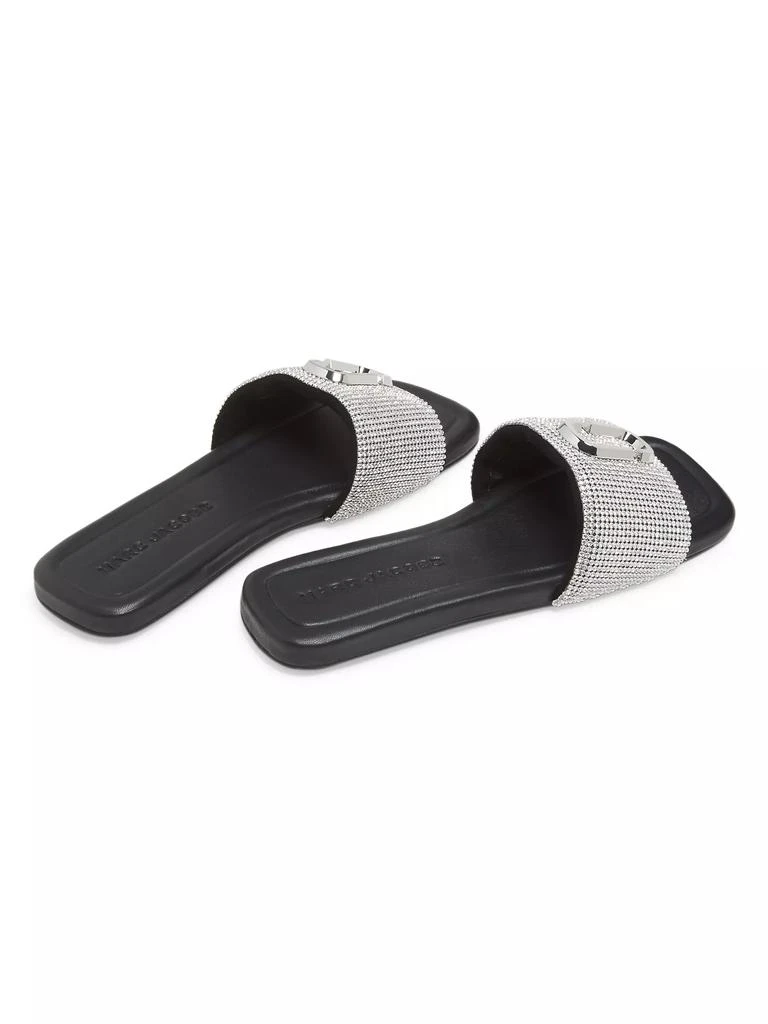 Marc Jacobs The J Marc Rhinestone Sandals 3