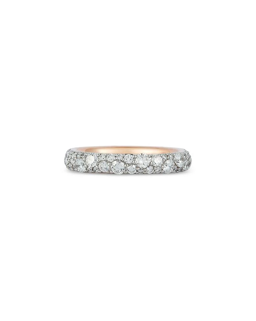 Walters Faith 18K Rose & White Gold Diamond Pavé Eternity Band 4