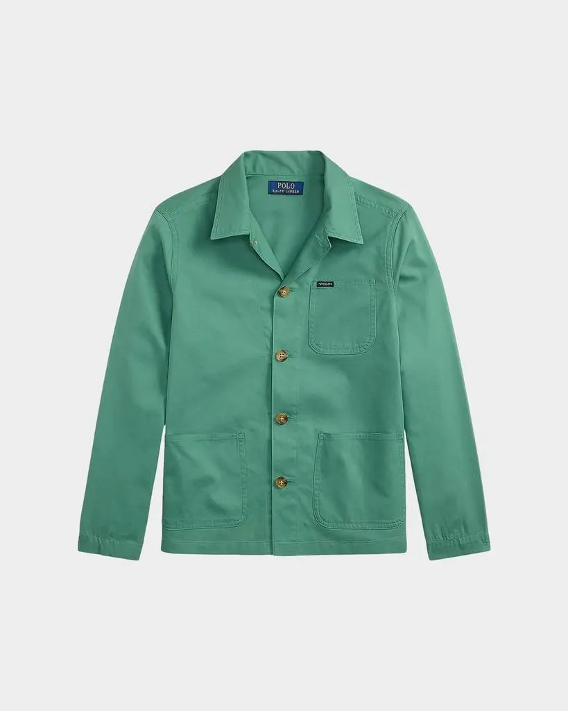 Ralph Lauren Boy's Cotton Chino Button-Front Shirt, Size 2-7